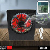 Portable Desk Fan – 1 Speed Setting, Personal Table Fan for Office, School & Home Use (1 Pc)